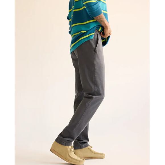 Chubbies Men's The Faded Greys Originals Stretch Twill Pant Size L - Picture 9 of 10